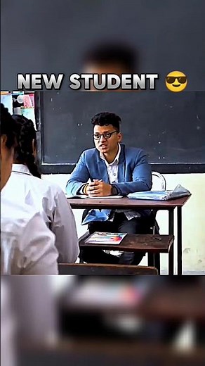 New Student Entry 🤯😎 | Backbencher Introduction | #sigma #memes #entry #school #admission #shorts