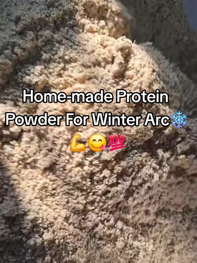 Home-made Protein Powder for Winter Fitness