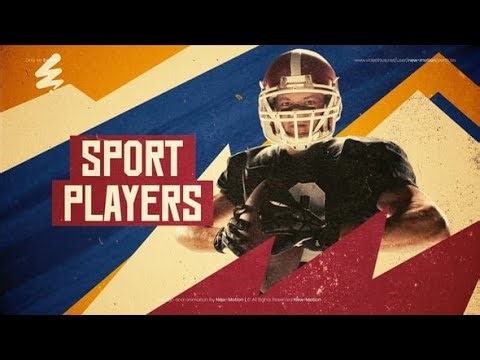 Premiere Pro Template: Sport Players Club Promo
