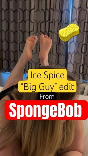 Ice Spice “Big Guy” edit from the new SpongeBob Movie