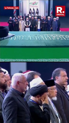 Supreme Leader Ayatollah Ali Khamenei's Casket on Display in Tehran Ahead of Days-Long Funeral