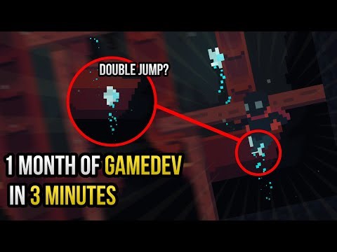 1 MONTH OF GAMEDEV IN 3 MINUTES | DEVLOG#1