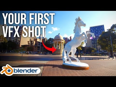 Learn to Create Your First VFX Shot For FREE!!!