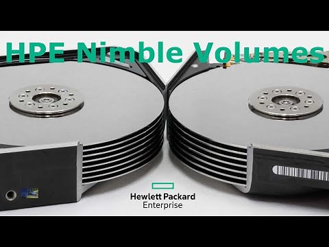 HPE Nimble Array Volume Creation