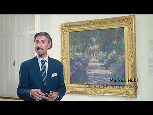 Claude Monet – Eine Allee in Monets Garten in Giverny