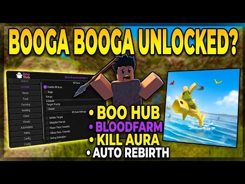 🔥 [OP] Booga Booga Reborn Script: BOO HUB 👻 (Bloodfarm 🩸, Kill Aura ⚔️)