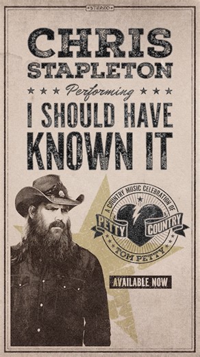 7.5K views · 79 reactions | Chris Stapleton's cover of Tom Petty's blues-infused rock anthem, "I Should Have Known It" is available everywhere! ⭐ Listen now and pre-order the 'Petty Country' album with more than twenty country music stars covering classic Tom Petty tracks: https://bmlg.lnk.to/ishouldhaveknownitFP | Big Machine Label Group | Facebook