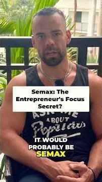 SEMAX: The Brain Peptide That Boosts Focus & Memory 🧠 #semax #peptides