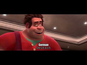 Wreck it Ralph - Ralph visits Felix (Multilanguage) 44 languages