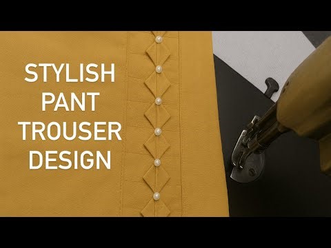 Latest trouser pant design 2025 / easy stitching tutorial for beginners 🔥✨