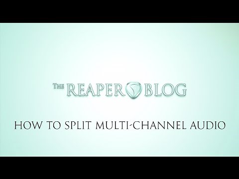 How To Split Multi-Channel Audio