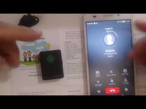 Mini A8 GPRS Tracker / Surveillance / SOS جهاز للمراقبة الصوتية.تتبع الأثر و طلب النجدة