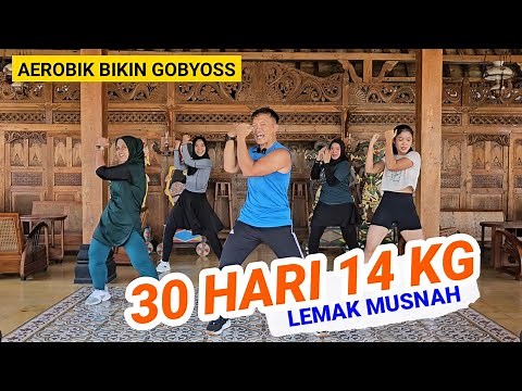 AEROBIK 30 HARI PENURUNAN BERAT BADAN |14 KG LEMAK MUSNAH