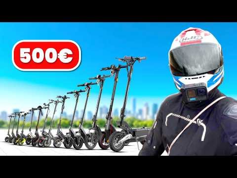 TOP 15 des meilleures trottinettes électriques à moins de 500€