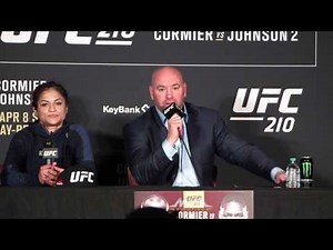 UFC 210 Post-Fight Press Conference: Dana White, Cynthia Calvillo - MMA Fighting