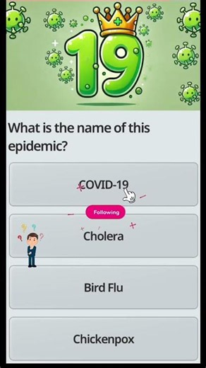 Science Quiz! Can You Identify This Epidemic? 🤔 | Health Quiz #Shorts