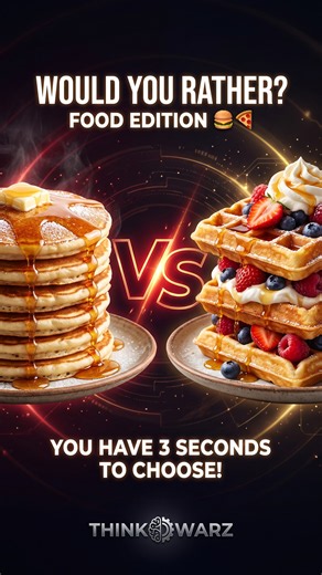 WOULD YOU RATHER? 🍔🔥 FOOD EDITION! Pick Your Favorite Before Time Runs Out! ⏱️