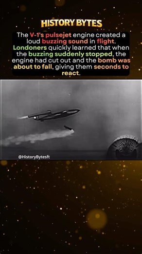 The Sound of the V-1 Rocket! #shorts