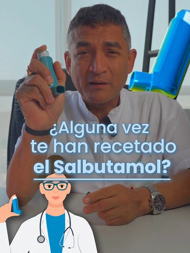 En alguna ocasión cuando estabas mal, el doctor te receto el salbutamol? Hoy te cuento cuales son los beneficios del salbutamol y como te ayuda cuando estás teniendo algún problema respiratorio #salud #inhalador #salbutamol #essalud #neumologia #peru