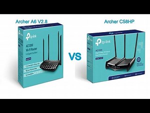 TP-Link Archer A6 vs. Archer C58HP: A Comprehensive Router Comparison