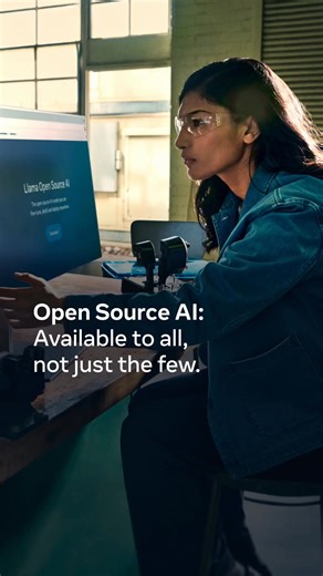 Meta’s open source AI lets students, start-ups and more, build for free. | Meta