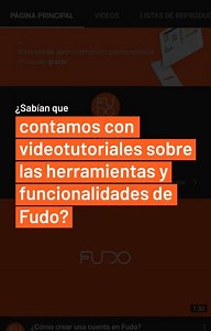 Fudo | Software gastronómico on Instagram: "Para nuestro equipo, es importante desarrollar un sistema gastronómico que sea sencillo e intuitivo a la hora de utilizarlo 💪 Por eso, contamos con videotutoriales para que ustedes, nuestros #Fuders, puedan conocer todas las herramientas de Fudo 😉 Los invitamos a visitar nuestro canal de Youtube y videos, ingresando en el link de nuestra bio (@socialfudo📍) 🧡 #Software #SoftwareGastronómico #SoftwareDeGestión #Gastronomía