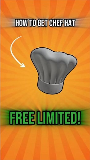 How To Get Chef Hat! (FREE LIMITED) #roblox #shorts