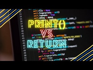 😱 Print() vs Return 😳- Curso de Python desde cero