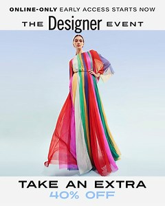 Your wardrobe deserves a designer update – now at an Extra 40% OFF. https://bit.ly/32NcJhL | Saks OFF 5TH