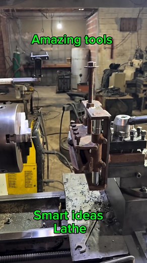 71K views · 734 reactions | The idea of making the tool is very smart #mechanicalengineering #machinist #engineering #lathemachine #lathework #technology | Hamdani Psb | Facebook