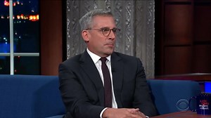 334K views · 6.6K reactions | Steve Carell stars in the new Apple TV+ series, “The Morning Show” but before that he got hired as a correspondent on “The Daily Show” off of a sketch with Colbert called “Waiters Nauseated By Food.” | The Late Show with Stephen Colbert | Facebook