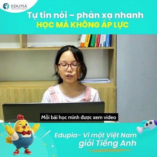 An Phương 10 tuổi nói tiếng Anh như gió sau 3 tháng học cùng Edupia