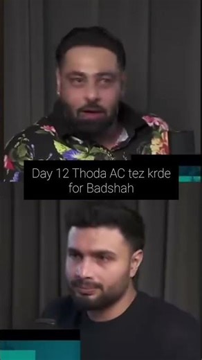 Day 12 of Thoda AC tez krde for Badshah with ‪@ThePrakharGuptaXperience‬#reels #funny #badshah