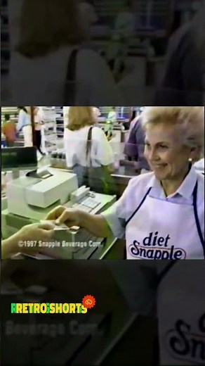 Throwback to 1997 Diet Snapple nostalgia hits different #shorts #retro #90s