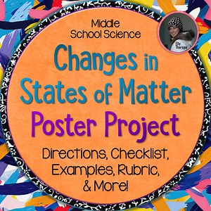 Changes in States of Matter Poster Project Phase Changes Research Activity
