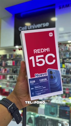 #redmi15c a solo $105 ✨👀 ✅O LLÉVATELO SOLO CON TU CÉDULA Y ABONO INICIAL 📍CENTRO COMERCIAL LOS PUEBLOS PASILLO PRINCIPAL FRENTE A GEMAS JOYEROS (letrero lila). 🚛ENVÍOS A TODO PANAMÁ 🇵🇦 📲APLICA AL 61471555 🚩Precio válido hasta el 31 de marzo 2026 🚩Sujeto a verificación crediticia #celluniversepanama