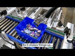 Covariant robot moves items for better picking