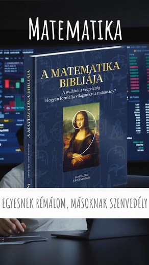 Fedezzétek fel a matematikát másképp – az emberek történeteként, akik megváltoztatták a világot! Ez a könyv elkalauzol a kőbe vésett számoktól a képletekig, amelyek lehetővé tették számunkra, hogy meghódítsuk az űrt. Megmutatja, hogy a matematika nem egy száraz számok világa – hanem élő történet a bátorságról, az ötletekről és a felfedezésekről. Minden számítás mögött konkrét ember áll: zseni, lázadó, látnok… és néha egy elfeledett hős. "A matematika bibliája" szórakoztatóan, érthetően és vizuál