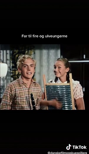 Far til fire og ulveungerne: En sjov dansk film