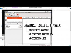 installing Bcnc cnc pcb milling software grbl arduino cnc controller arduino cnc project diy plotter