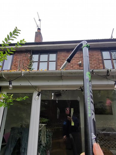 GVS Predator! The Leaf Eater. As easy as it is satisfying 👌🏼 #guttercleaning #exteriorcleaning #gutterservices Gutter Vacuum Systems | Rinse&Rake Services