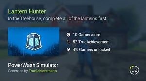Lantern Hunter achievement in PowerWash Simulator