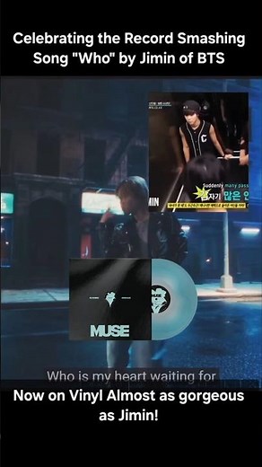 Jimin Then and Now: Celebrating His Record Setting Song Who & Album MUSE #jimin #bts #kpop