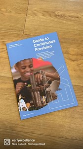 Our ever popular Guide to Continuous Provision is available for EYFS, KS1 and Outdoor areas. Highly practical, our indoor and outdoor guides will support you to use Continuous Provision effectively as a core vehicle for implementing the curriculum whether you are a student starting out, an EYFS or KS1 teacher wanting to know more or a leader working with your team to embed consistent good practice. https://earlyexcellence.com/the-eex-guide-to-continuous-provision/ | Early Excellence | Facebook