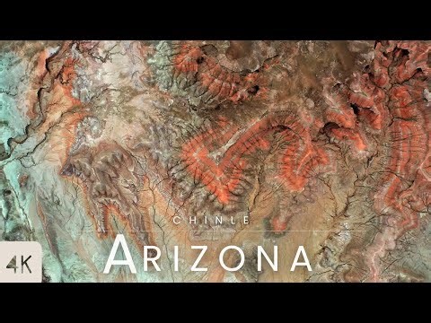 Fascinating drone view of Chinle, Arizona!