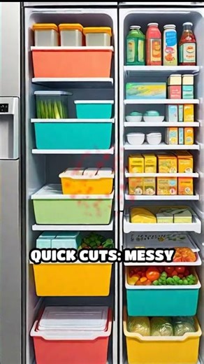 Fridge Organization in 60 Sec – No More Mess!