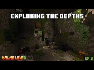Exploring the depths - Ep. 3 || Valhelsia 6 Modpack Hardcore Series (Minecraft)
