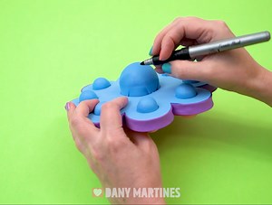 1.9M views · 24K reactions | DIY Fidget Toy Pop it Polvo do humor  ⬇ Link dos Moldes nos Comentários | Dany Martines Diy | Facebook