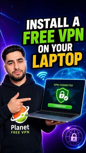 How to Install a FREE VPN on Laptop in 60 Seconds! 🔥
