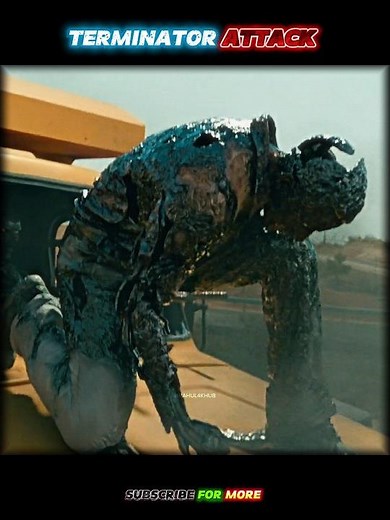 Terminator Attack 💀 Crazy Scene 😱 ||#shorts #shortsfeed #viralvideo #youtubesearch #hollywood#action